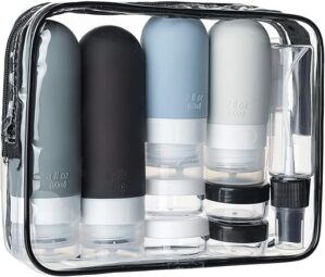 DEPOZA Travel Bottles Set – TSA Approved Containers