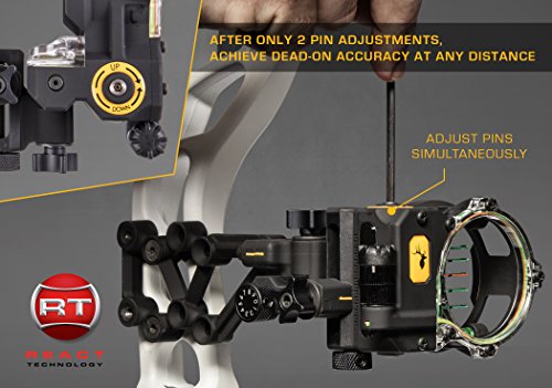 Trophy Ridge React H5 Bow Sight - 5 Pin - Image 3