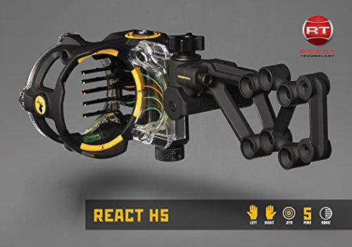 Trophy Ridge React H5 Bow Sight - 5 Pin - Image 2