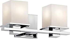 Kichler Tully 15″ Vanity Light, Chrome, 45150CH
