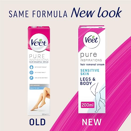 Veet Hair Removal Cream Sensitive Skin (200ml) - Image 2