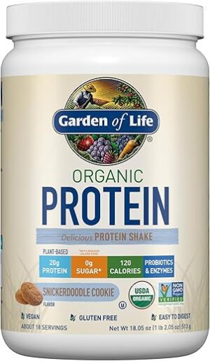 Garden of Life Vegan Protein Powder – Snickerdoodle Cookie