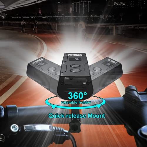 VICTAGEN Bike Lights 5000 Lumens 3LED - Image 4