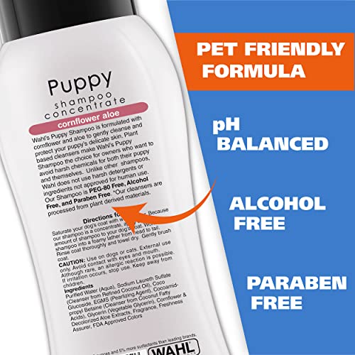 Wahl Gentle Puppy Shampoo - Cornflower & Aloe 820002A - Image 3