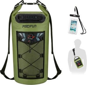 Piscifun Waterproof Floating Backpack With Phone Case