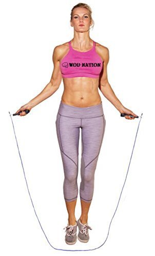 WOD Nation Adjustable Speed Jump Rope For Fitness - Image 5