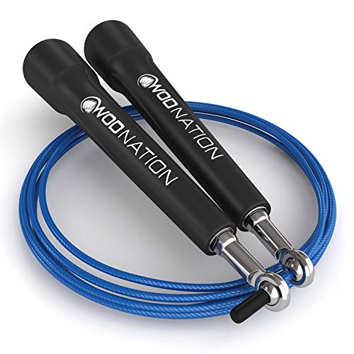 WOD Nation Adjustable Speed Jump Rope For Fitness - Image 2