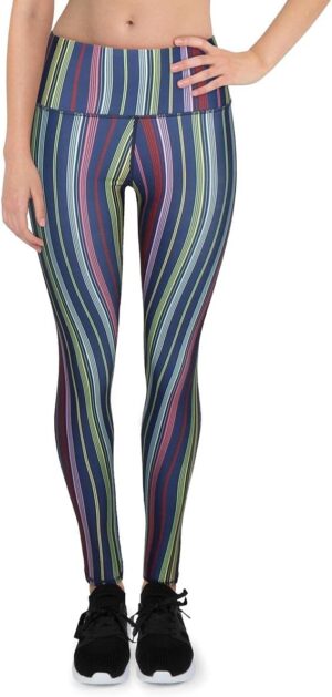 Terez Women's Striped High Waisted Leggings