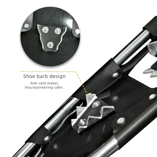 XtremPro Lightweight Aluminum Snowshoes With Crampons - Image 3
