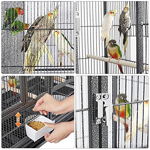 Yaheetech Stackable Divided Breeder Bird Cage - Image 5