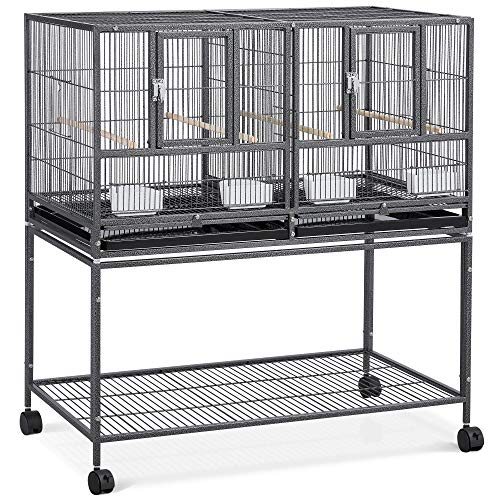 Yaheetech Stackable Divided Breeder Bird Cage - Image 2