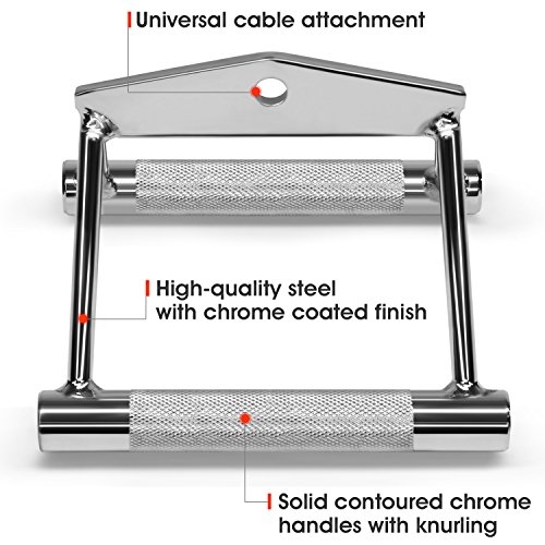 Yes4All Double D Row Handle Cable Attachment - Image 4