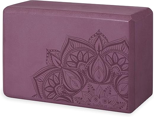 Gaiam Yoga Block - Supportive Latex-Free Foam