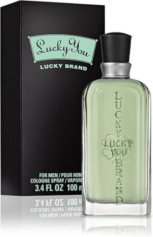Lucky Brand You Cologne Spray, Bamboo Scent, 3.4 Ounce