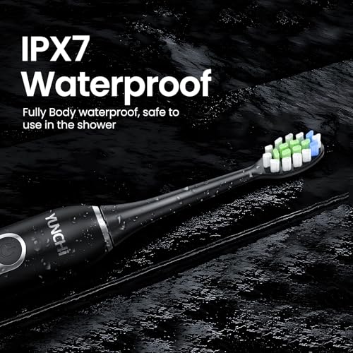 YUNCHI Sonic Electric Toothbrush With 8 Heads - Image 5