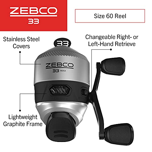 Zebco 33 MAX Spincast Reel And Rod Combo - Image 3