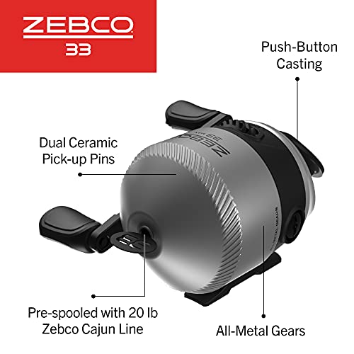 Zebco 33 MAX Spincast Reel And Rod Combo - Image 5