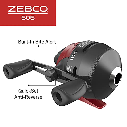 Zebco 606 Spincast Reel And Rod Combo - Image 4