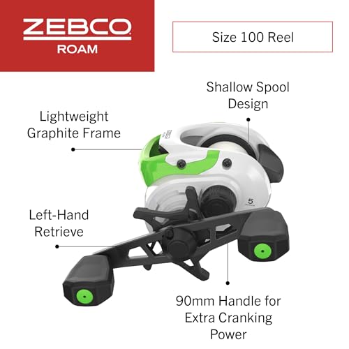 Zebco Roam Baitcast Reel And Rod Combo - Image 3