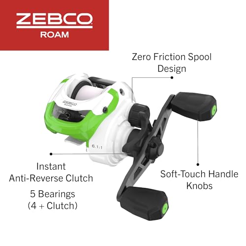 Zebco Roam Baitcast Reel And Rod Combo - Image 5