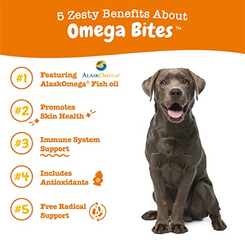 Zesty Paws Alaskan Fish Oil Chew Treats For Dogs - Image 3