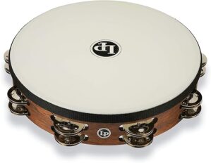 Latin Percussion 10″ Worship Tambourine (LP316) Natural