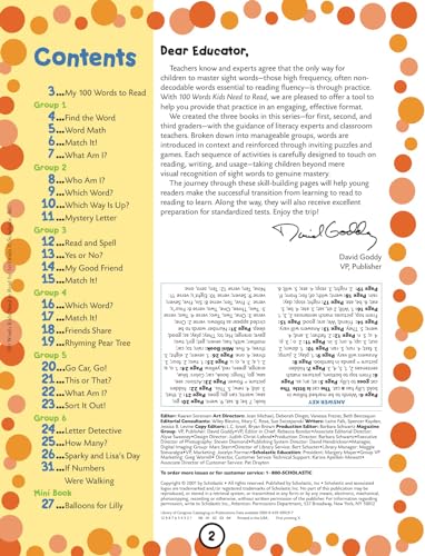 100 Words Kids Need to Read by 1st Grade: Sight Word Practice to Build Strong Readers by Scholastic Teaching Resources - Image 2