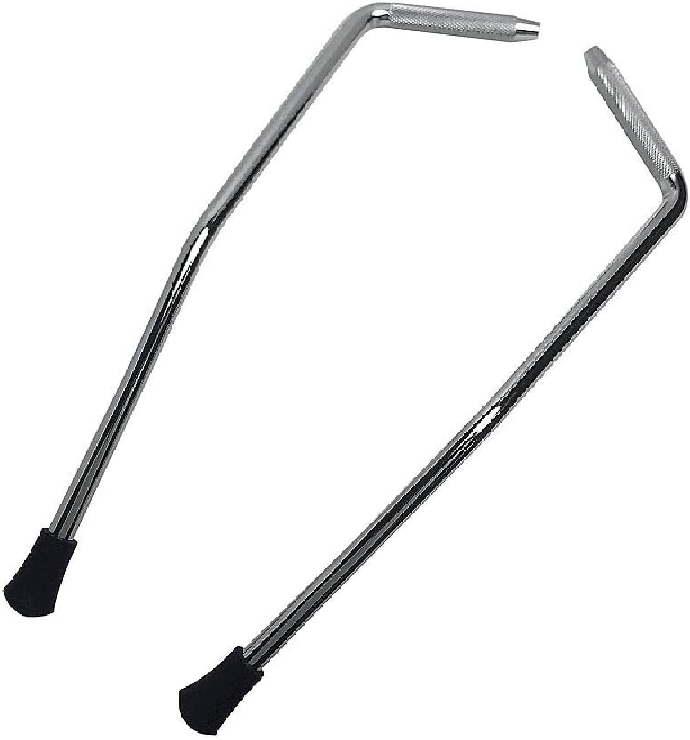 Ludwig 10.5" x 9.5mm Gull Wing Bass Drum Spurs PC40062
