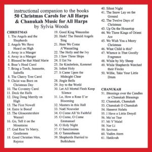 Hal Leonard 50 Christmas Carols For All Harps CD