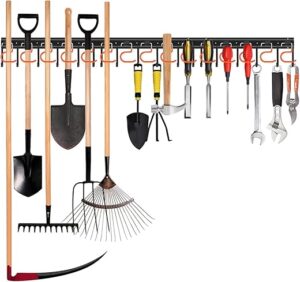 TVKB 51” All Metal Garden Tool Organizer