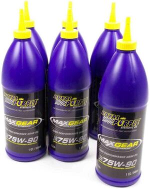Royal Purple 75w90 Max Gear Oil, 6 Quart