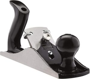Amazon Basics Adjustable Universal Bench Hand Plane, Grey/Black