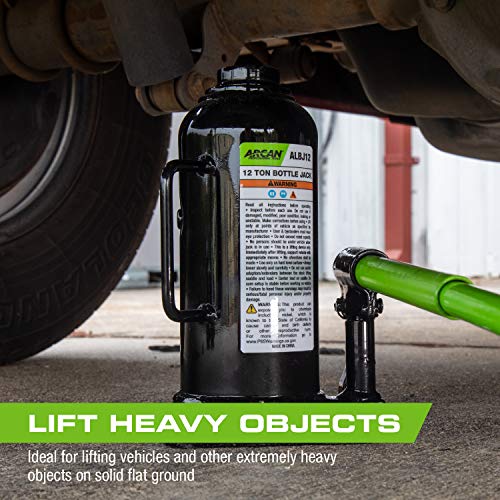 ARCAN 12-Ton Heavy Duty Bottle Jack (ALBJ12) - Image 4