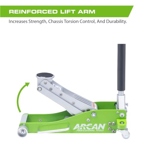 ARCAN 3-Ton Quick Rise Aluminum Floor Jack (A20018_A20019) - Image 3