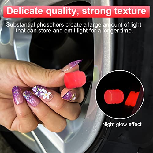 AUKEPO Fluorescent Car Tire Valve Stem Caps - Image 3