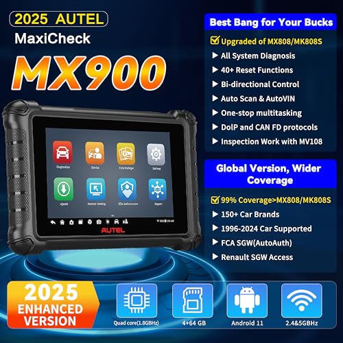 Autel MaxiCheck MX900 OBD2 Scanner, All System Diagnostic - Image 2