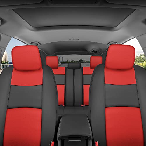 BDK Croc Skin Faux Leather Car Seat Covers - Image 3