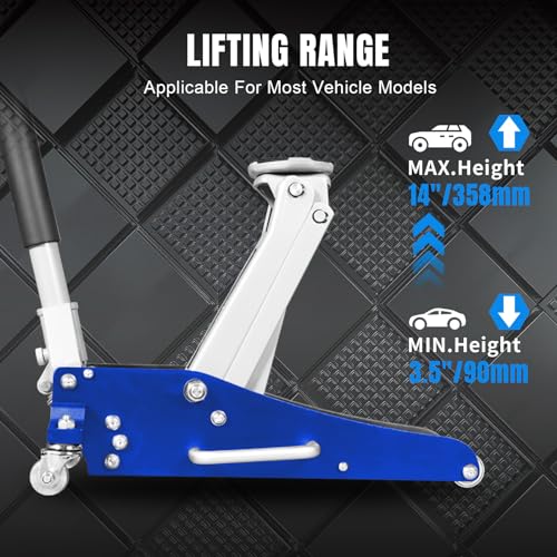 BIG RED Hydraulic Low Profile Racing Floor Jack, T815016L - Image 3