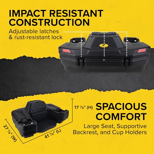 Black Boar ATV Rear Storage Box & Lounger - Image 5
