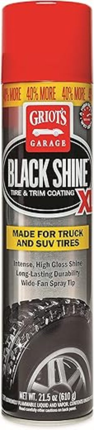 Griot’s Garage Black Shine XL 21.5oz 10850