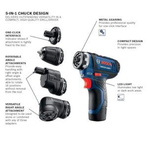 Bosch 12V Max Cordless Drill Driver Kit GSR12V-140FCB22