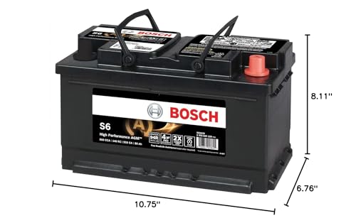 Bosch S6587B S6 Flat Plate AGM Battery - Image 2