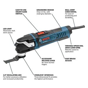 Bosch StarlockPlus Oscillating Multi-Tool Kit GOP40-30B