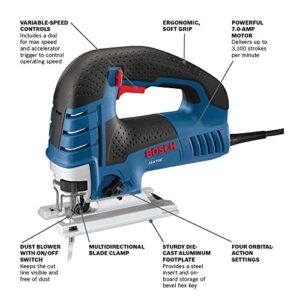 Bosch Top-Handle Jig Saw, 7.0 Amp (JS470E)