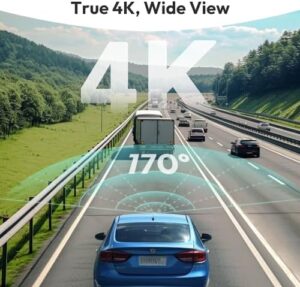 BOTSLAB 4K Dash Cam With Night Vision
