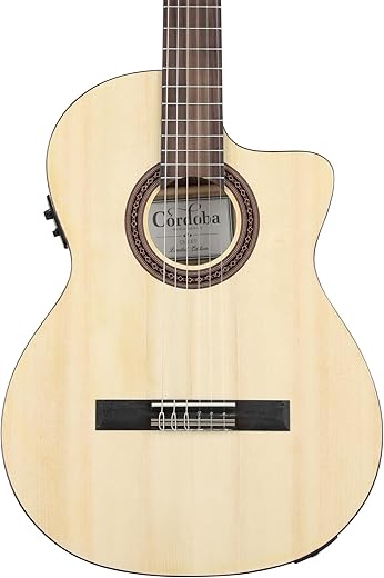 Cordoba C5-CET Spalted Maple Classical Acoustic-Electric Guitar