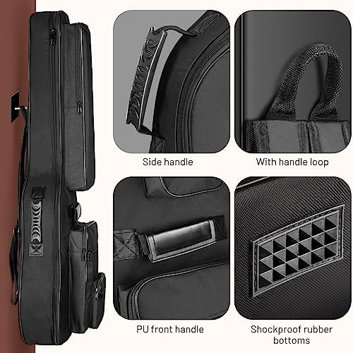 CAHAYA Acoustic Guitar Bag Thick Padding 40 41 Inch - Image 2
