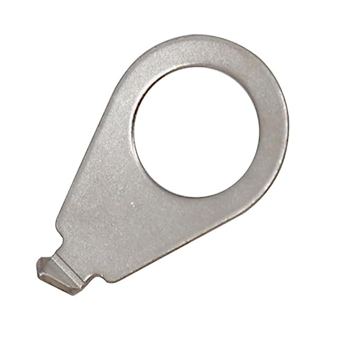 CCeCCe 4 Pack 3/8" Guitar Knobs Pointer Indicator Plates Silver Guitar Control Knob Position Pointers 9.7MM Diameter Washers For Gibson LP Les Paul Electric Guitar Parts (Chrome Nickel) - Image 3
