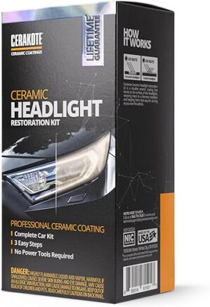 CERAKOTE Ceramic Headlight Restoration Kit – Lasts Lifetime