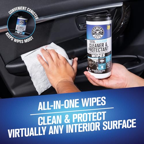Chemical Guys Canister Wipes - Total Interior Cleaner (60 Ct) - Image 2